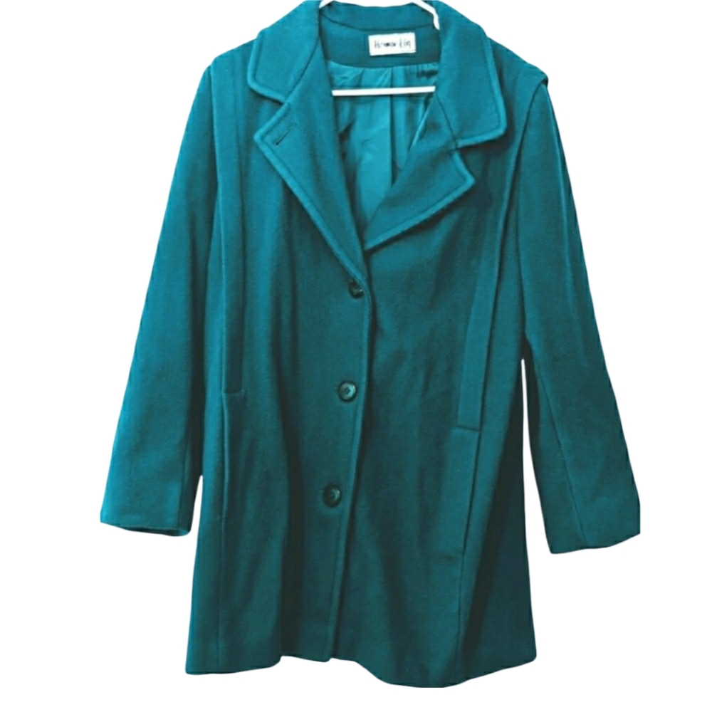 Herman Kay Vintage Wool Pea Coat Medium